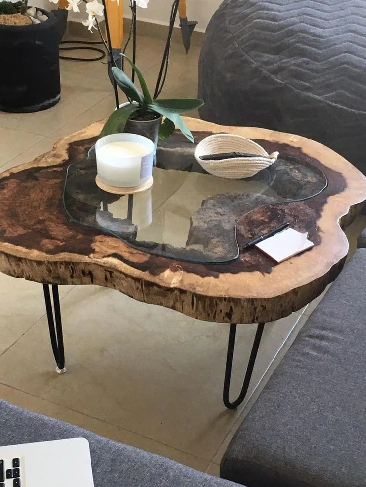 Coffee Table 70x45 Material Tamarind Wood