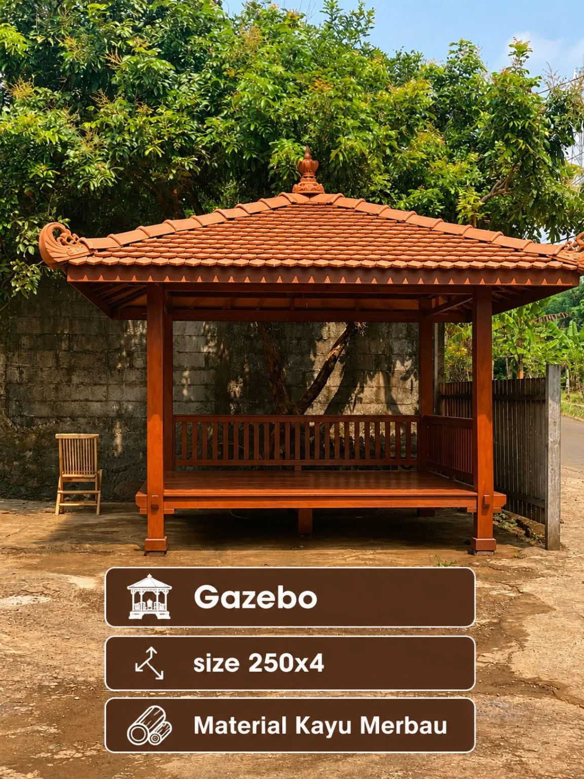 Gazebo 250x4
