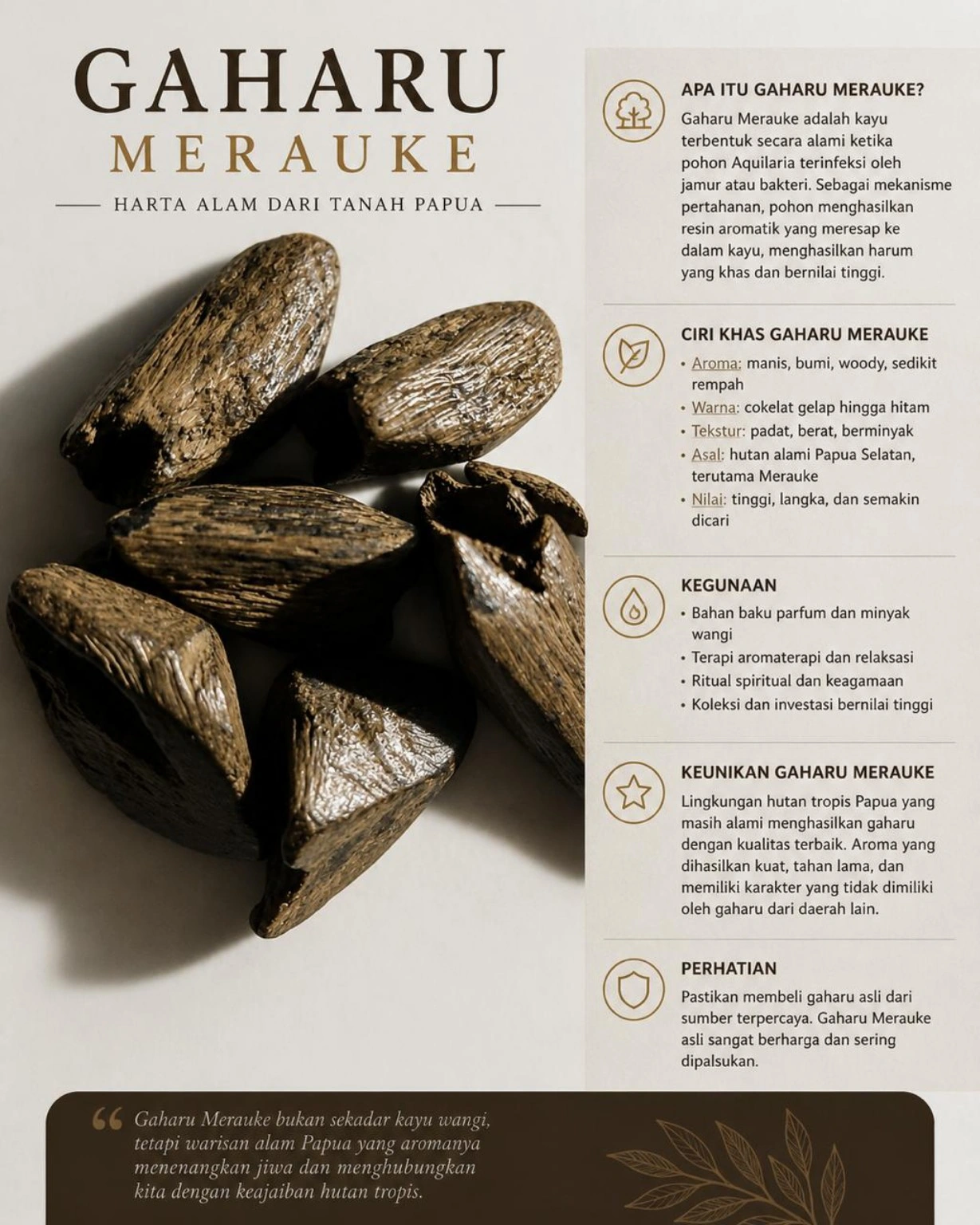 GAHARU MUHASAN MERAUKE