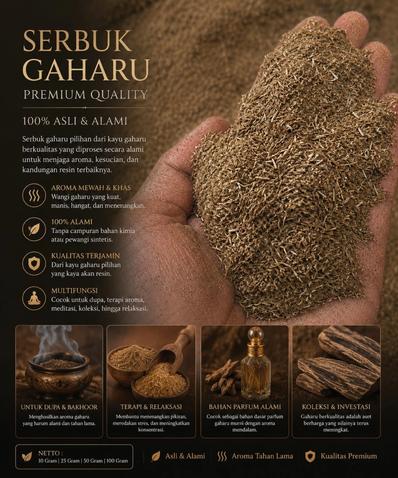 SERBUK GAHARU KALIMANTAN